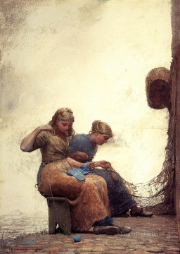 ネッツの修復 リアリズム画家ウィンスロー・ホーマー Oil Paintings
